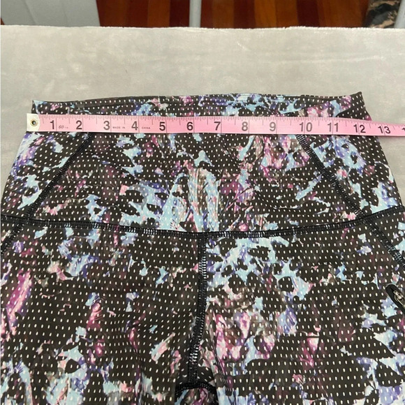 Lululemon All Sport Crop Floral Sport Tranquil Blue Multi 21108 - Picture 9 of 12